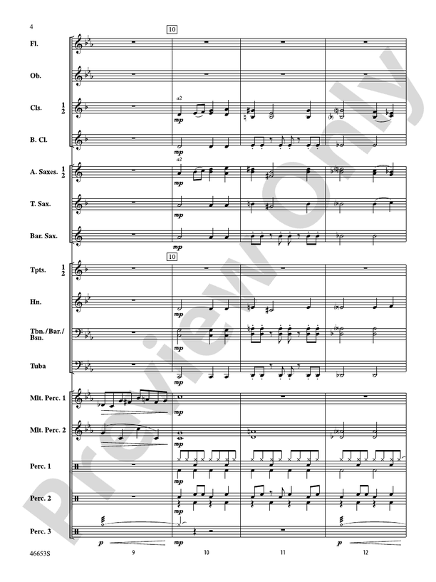 Flash! - Concert Band Conductor Score & Parts (Digital Download)