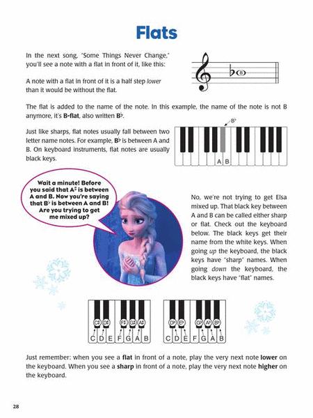 Frozen Music Activity Book
