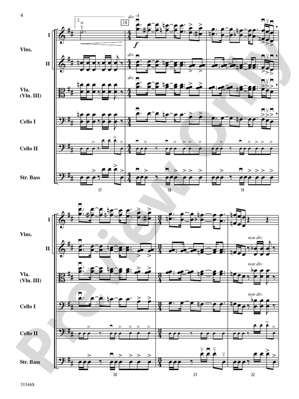 Kashmir – String Orchestra Conductor Score & Parts (Digital Download)