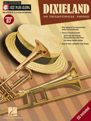 Dixieland - Jazz Play-Along Volume 87 - Various - Bb Instrument|Bass Clef Instrument|C Instrument|Eb Instrument Hal Leonard Lead Sheet /CD