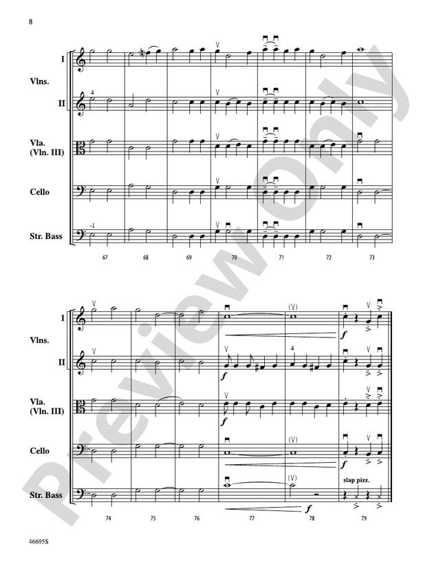 Mele Kalikimaka - String Orchestra Conductor Score & Parts (Digital Download)