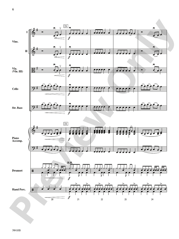 Any Way You Want It - String Orchestra Conductor Score & Parts (Digital Download)
