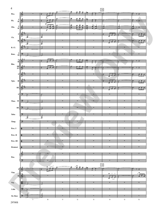 La Suerte de los Tontos (Fortune of Fools) – Full Orchestra Conductor Score & Parts (Digital Download)