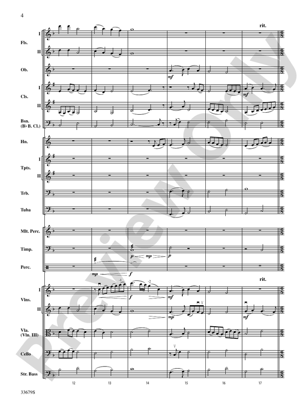A Holst Christmas – Full Orchestra Conductor Score & Parts (Digital Download)