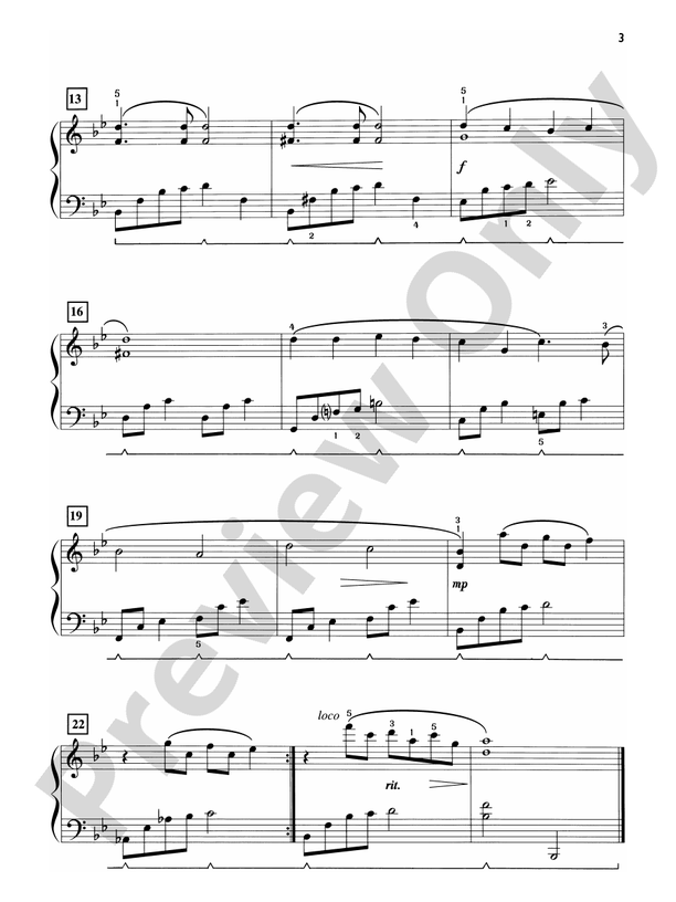 Folk Song Silhouettes - Piano (Digital Download)