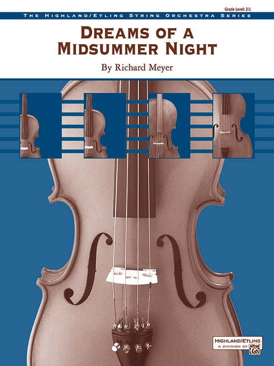 Dreams of a Midsummer Night – String Orchestra Conductor Score & Parts (Digital Download)