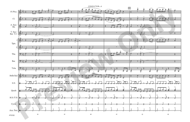 Feel It Still – Marching Band Conductor Score & Parts (Digital Download)