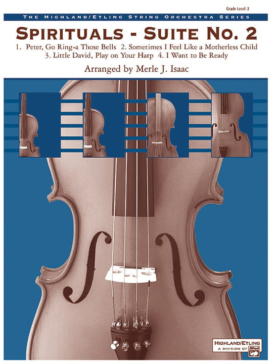 Spirituals Suite, No. 2 – String Orchestra Conductor Score & Parts (Digital Download)