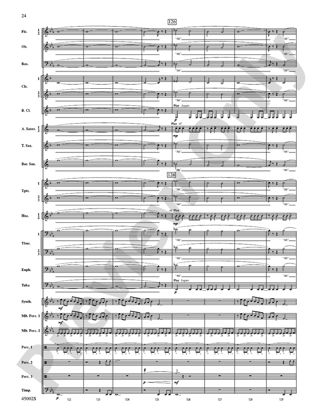 Winds of Change - Concert Band Conductor Score & Parts (Digital Download)