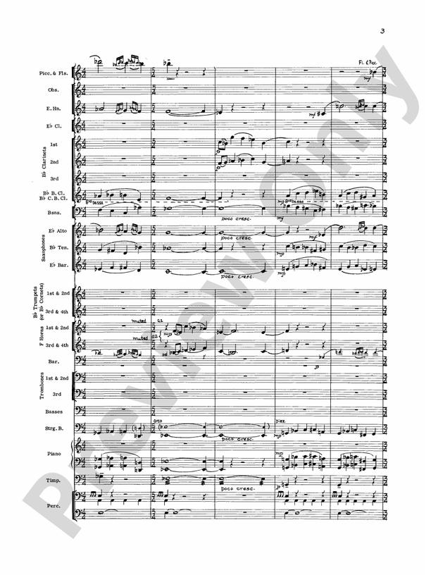 Geometrics in Sound, Op. 29 - Concert Band Conductor Score & Parts (Digital Download)
