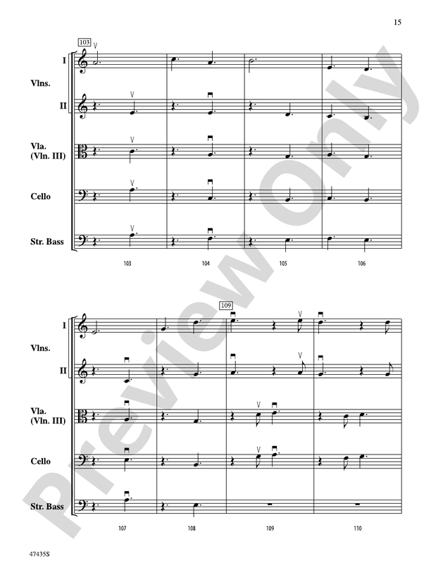 Christmas in the Mountains - String Orchestra Conductor Score & Parts (Digital Download)
