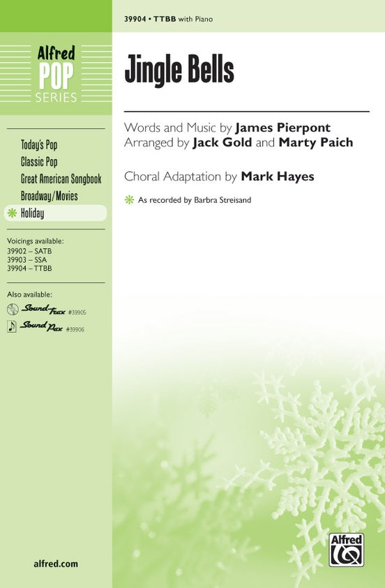Jingle Bells – TTBB Choral Octavo (Digital Download)