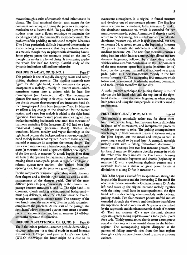 Rachmaninoff - Preludes, Opus 23 - Piano (Digital Download)