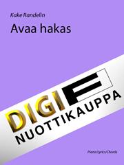 Avaa hakas - Piano Solo (Digital Download)