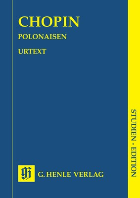 Polonaises - Study Score - Frederic Chopin - Piano G. Henle Verlag Study Score Score