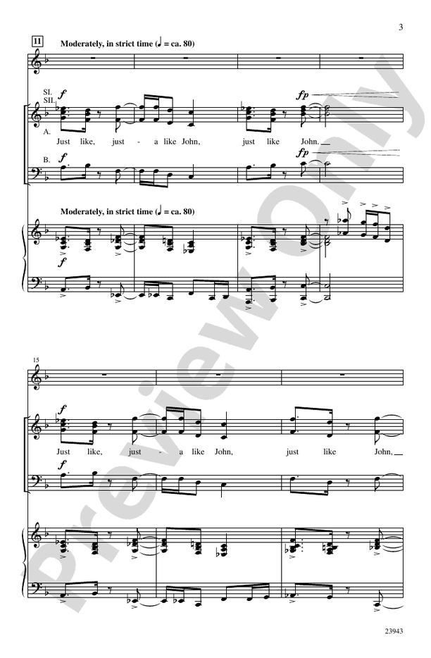I Want to Be Ready – SSAB Choral Octavo - Digital Sheet Music Download (Digital Download)