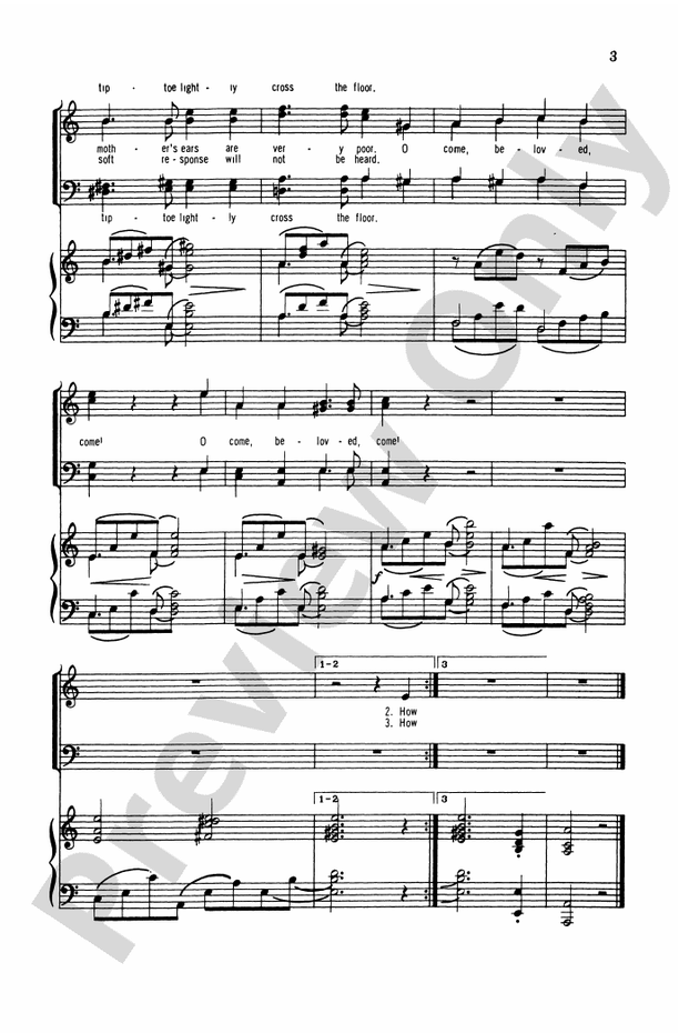 Five German Folk Songs – TTBB Choral Octavo (Digital Download)