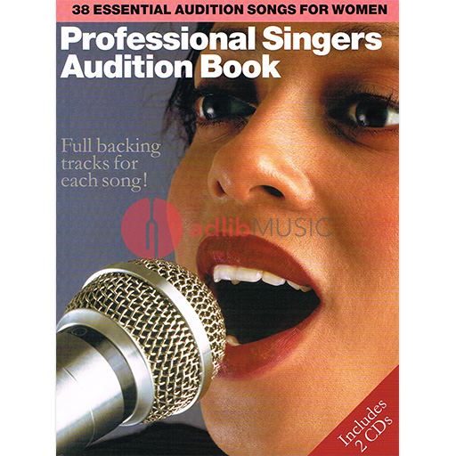 Professional Singers Audition Bk/2Cds Female -