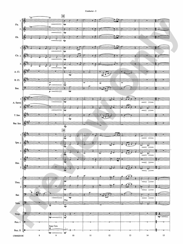 The Lord of the Rings: The Fellowship of the Ring, Concert Medley from - Concert Band Conductor Score & Parts (Digital Download)