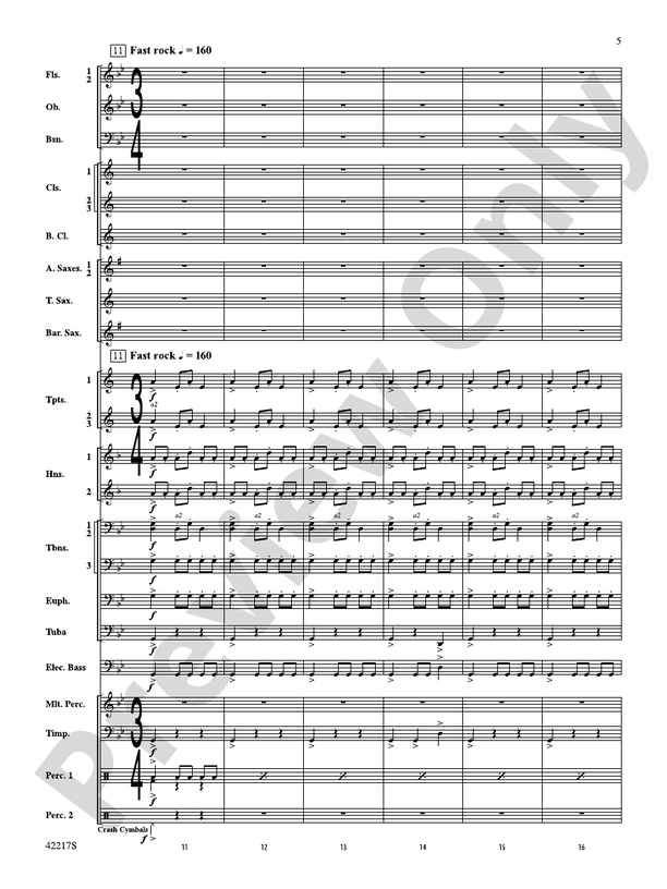 Christmas Eve/Sarajevo 12/24 - Concert Band Conductor Score & Parts (Digital Download)