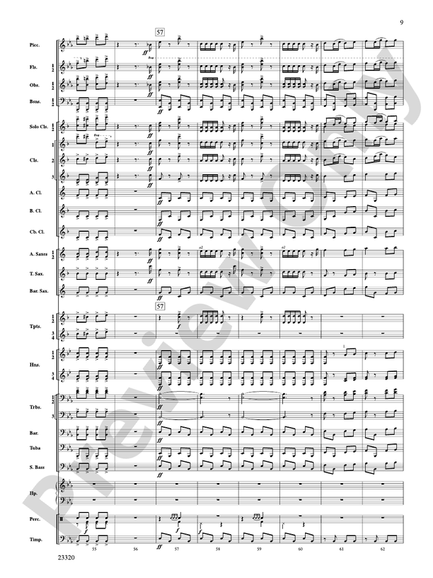 March and Cortege of Bacchus - Concert Band Conductor Score & Parts (Digital Download)