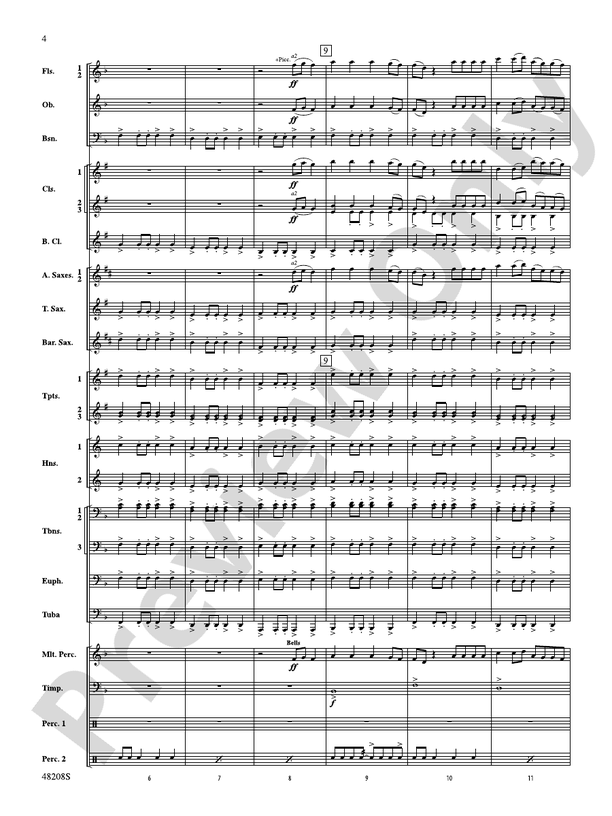 High Octane - Concert Band Conductor Score & Parts (Digital Download)