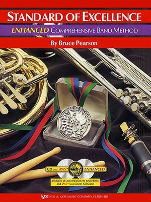 Standard of Excellence Enhanced Book 1 - Trombone Part/CD by Pearson Kjos PW21TB