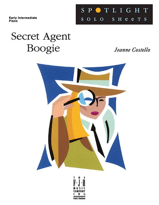 Secret Agent Boogie - Piano (Digital Download)