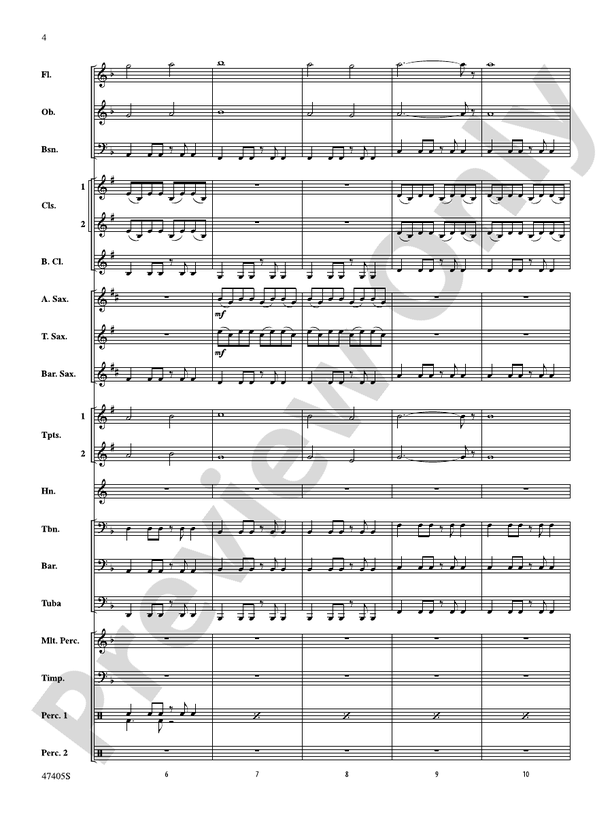 DC Comics Superheroes - Concert Band Conductor Score & Parts (Digital Download)