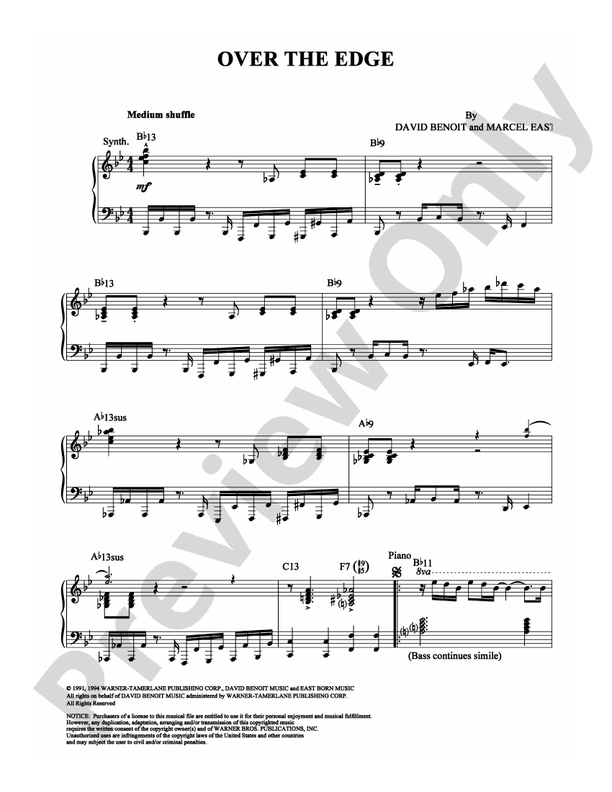 Over the Edge - Piano (Digital Download)