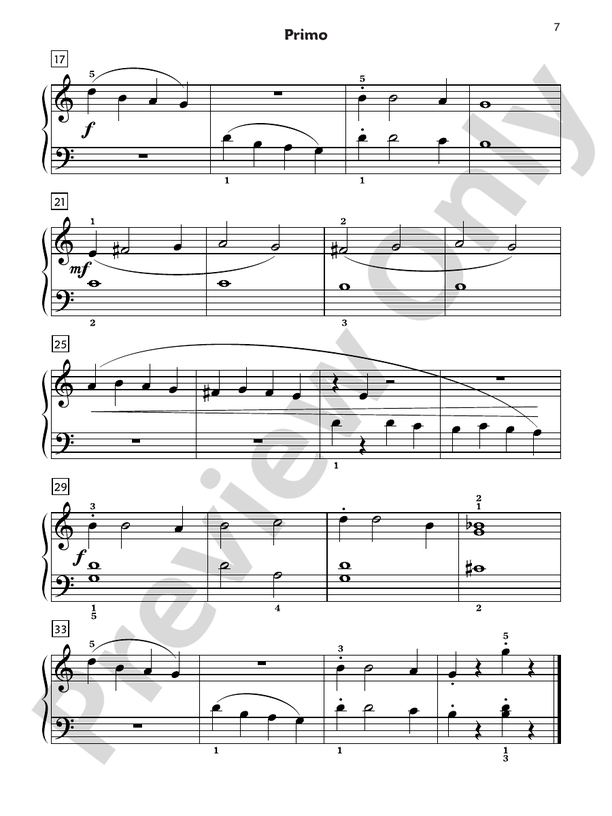 Premier Piano Course, Duet 2A - 1 Piano, 4 Hands (Digital Download)