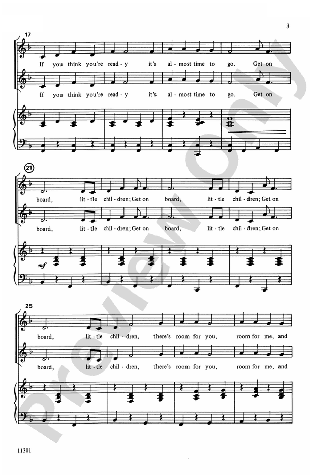 Get on Board This Train – 2-Part Choral Octavo (Digital Download)
