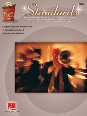 Standards - Drums - Big Band Play-Along Volume 7 - Various - Drums Hal Leonard Drum Notation /CD