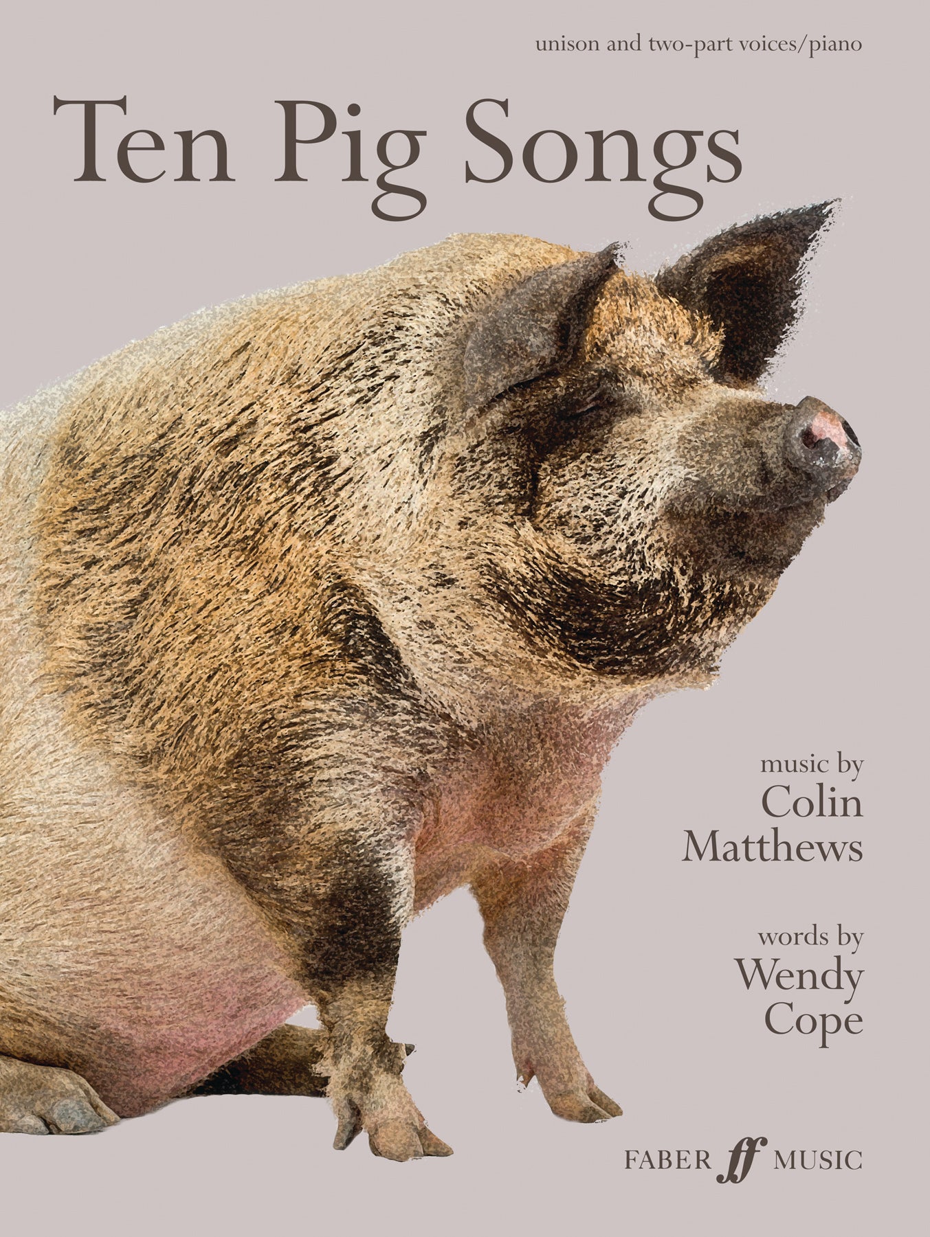 Dorset Gold Tip (from 'Ten Pig Songs') - Voice/Piano (Digital Download)
