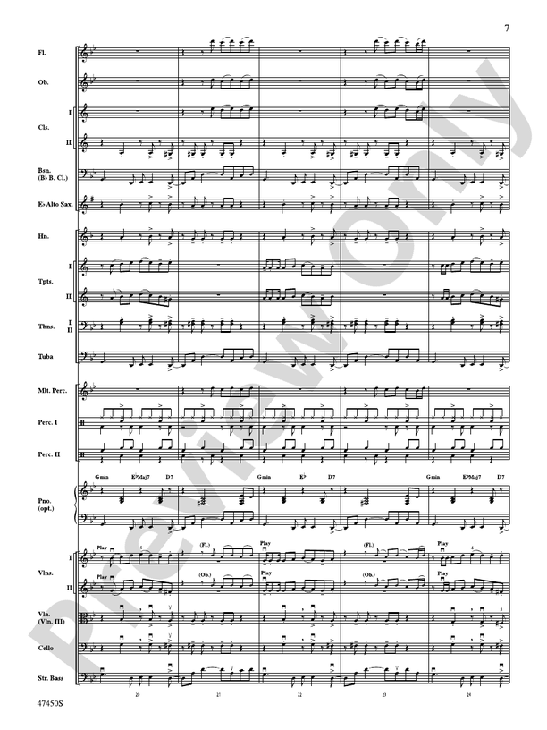 Havana - Full Orchestra Conductor Score & Parts (Digital Download)