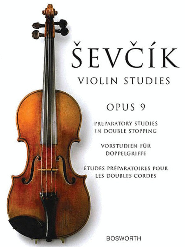 Sevcik - School of Violin Technic Op9 Double Stops - Violin Bosworth BOE005164