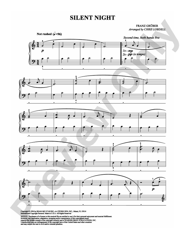 Silent Night - DSM-PS-0009810 - Easy Piano (Digital Download)