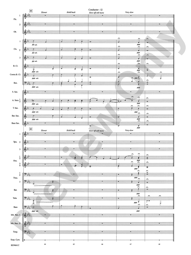 The Sussex Mummers' Christmas Carol - Concert Band Conductor Score & Parts (Digital Download)