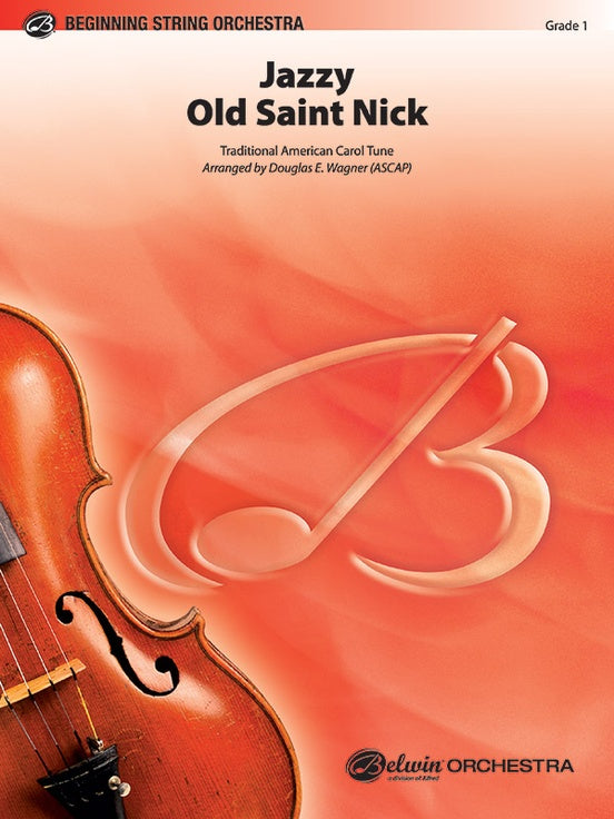 Jazzy Old Saint Nick – String Orchestra Conductor Score & Parts (Digital Download)