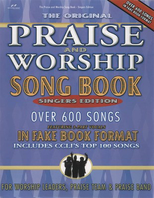 Praise and Worship Songbook - Singer's Edition - Various - Brentwood-Benson Fake Book