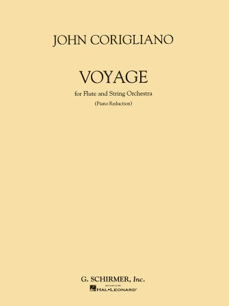 Corigliano - Voyage - Flute/Piano Accompaniment Schirmer 50480802