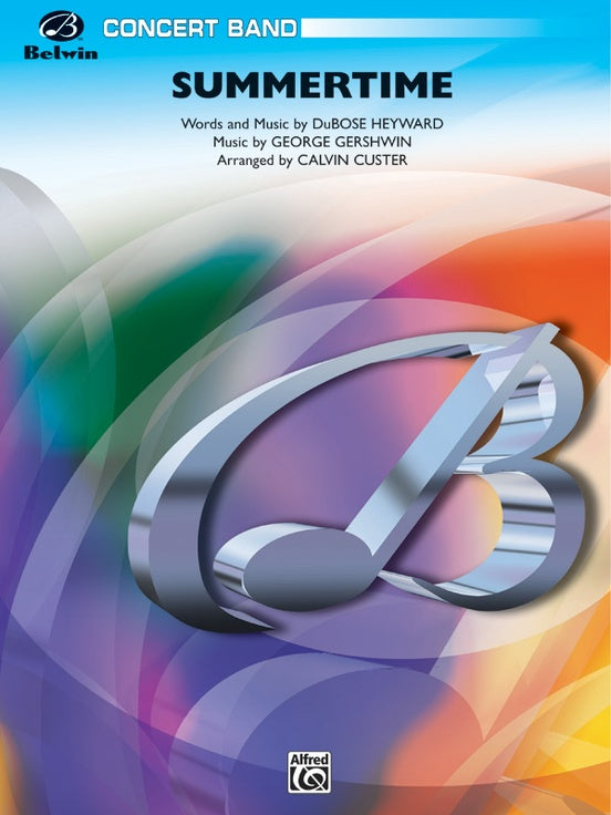 Summertime - Concert Band Conductor Score & Parts (Digital Download)