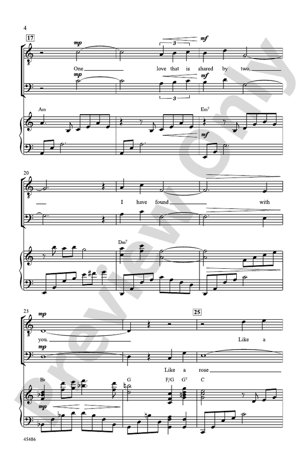 Evergreen – TTBB Choral Octavo (Digital Download)