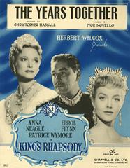 The Years Together (from 'King's Rhapsody') - Vocal/Piano (Digital Download)