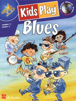Kids Play Blues - Trombone - Trombone Klaas de Jong De Haske Publications /CD
