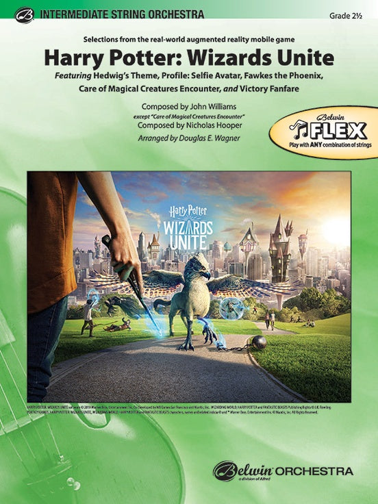 Harry Potter: Wizards Unite---Selections from the Real-World Augmented Reality Mobile Game - String Orchestra Conductor Score & Parts (Digital Download)