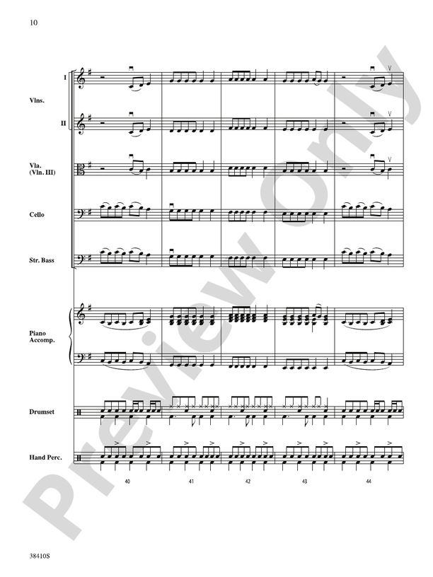 Any Way You Want It - String Orchestra Conductor Score & Parts (Digital Download)