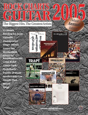 Rock Charts Guitar 2005: Deluxe Annual Edition - The Biggest Hits -- The Greatest Artists - Guitar Alfred Music Guitar TAB