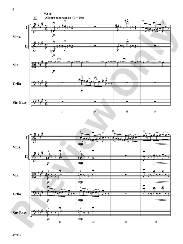 The Elements - String Orchestra Conductor Score & Parts (Digital Download)