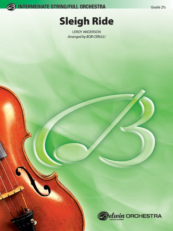 Sleigh Ride (Grade 2.5) – Full Orchestra Conductor Score & Parts (Digital Download)